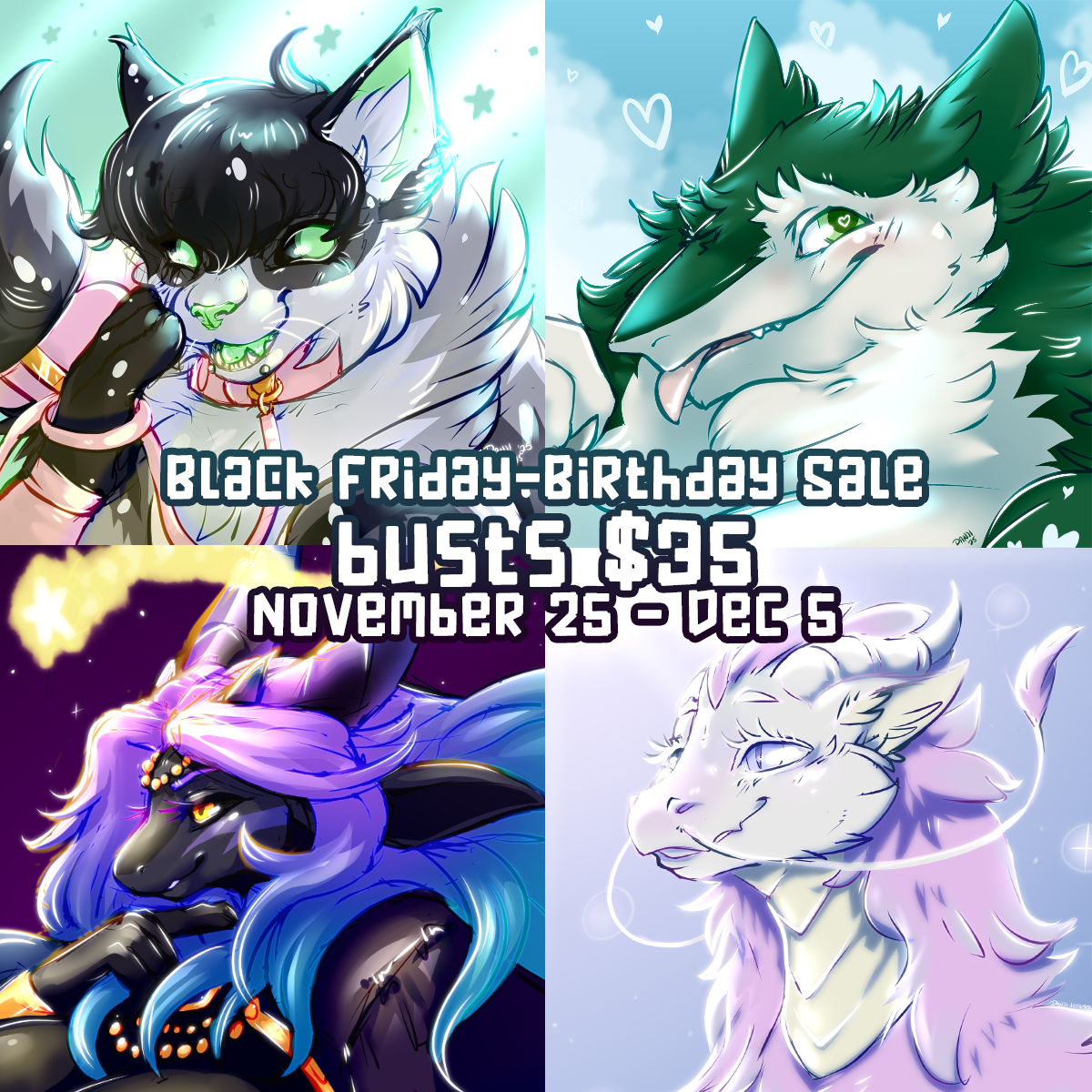 Busts $35 (Normally $60!) USD - Craftypillar